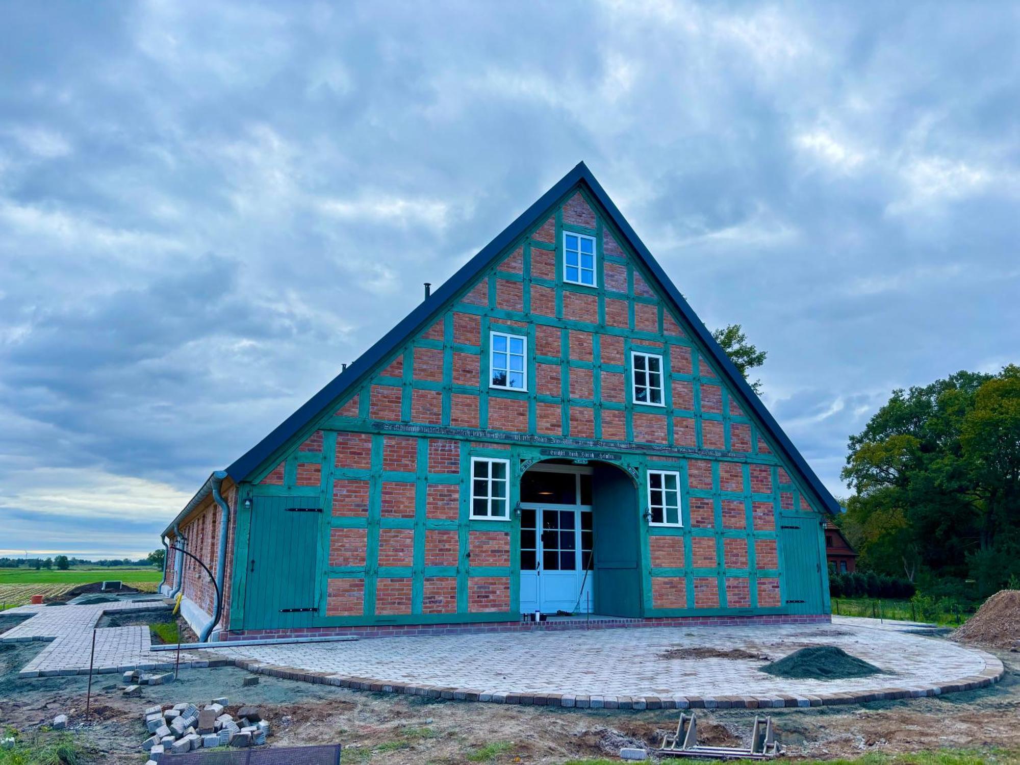Niedersaechsisches Hallenhaus Im Modernen Gewand Lilienthal  Exteriér fotografie